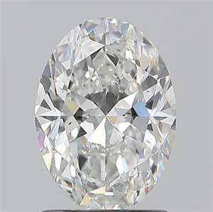 Picture of Natural Diamond 1.20 Carats, Oval with  Cut, F Color, VS2 Clarity and Certified by GIA
