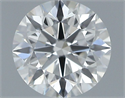 Diamante Natural 0.54 quilates, Redondo , Color H, claridad VS2 y certificado GIA