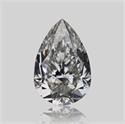 Natural Diamond 1.70 Carats, Pear with  Cut, I Color, SI2 Clarity and Certified by GIA