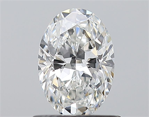 Picture of Natural Diamond 0.70 Carats, Oval with  Cut, F Color, VS2 Clarity and Certified by GIA