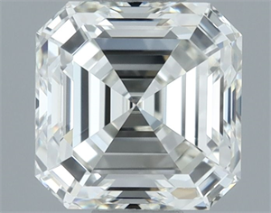 Picture of Natural Diamond 1.00 Carats, Asscher with  Cut, H Color, VVS1 Clarity and Certified by IGI