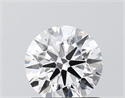 Lab Grown Diamond 1.02 Carats, Round with Ideal Cut, D Color, VVS1 Clarity and Certified by IGI