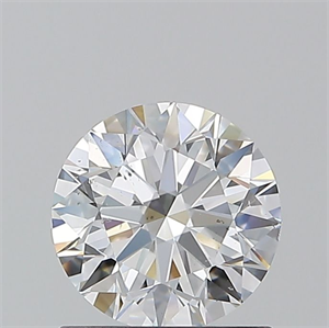 Picture of Natural Diamond 1.00 Carats, Round with Very Good Cut, D Color, SI1 Clarity and Certified by GIA