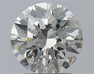 Foto Diamante Natural 2.01 quilates, Redondo , Color L, claridad VS2 y certificado GIA de