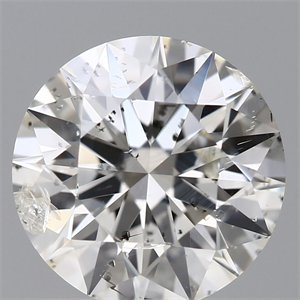 Picture of Natural Diamond 0.80 Carats, Round with Excellent Cut, I Color, I1 Clarity and Certified by GIA