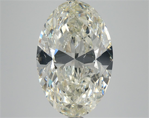 Picture of Natural Diamond 5.01 Carats, Oval with  Cut, L Color, SI2 Clarity and Certified by GIA