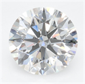 Del inventario de diamantes de laboratorio, 2.44 quilates, Redondo , Color D, claridad IF y certificado IGI