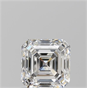 Natural Diamond 1.01 Carats, Asscher with  Cut, F Color, VS1 Clarity and Certified by GIA