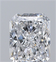 Natural Diamond 0.36 Carats, Radiant with  Cut, E Color, VVS1 Clarity and Certified by GIA