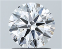 Diamante Natural 1.07 quilates, Redondo , Color D, claridad SI2 y certificado GIA