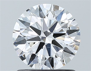 Foto Diamante Natural 1.07 quilates, Redondo , Color D, claridad SI2 y certificado GIA de