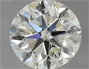 Diamante Natural 0.70 quilates, Redondo , Color N, claridad VVS1 y certificado GIA