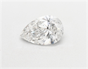 Natural Diamond 3.03 Carats, Pear with  Cut, H Color, SI2 Clarity and Certified by GIA