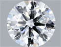 Natural Diamond 0.50 Carats, Round with Very Good Cut, E Color, I1 Clarity and Certified by GIA