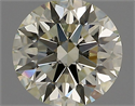 Diamante Natural 1.21 quilates, Redondo , Color M, claridad IF y certificado IGI
