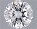 Del inventario de diamantes de laboratorio, 3.00 quilates, Redondo , Color D, claridad VVS2 y certificado IGI
