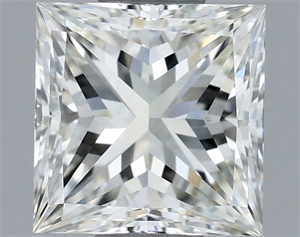 Foto Diamante Natural 1.00 quilates, Princesa , Color I, claridad VVS1 y certificado IGI de