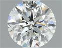 Diamante Natural 0.61 quilates, Redondo , Color I, claridad VVS2 y certificado IGI