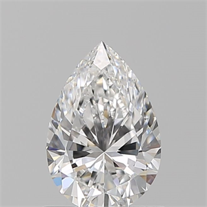 Picture of Natural Diamond 0.90 Carats, Pear with  Cut, E Color, VVS2 Clarity and Certified by GIA