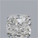 Natural Diamond 0.42 Carats, Cushion with  Cut, I Color, VS1 Clarity and Certified by GIA