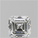 Natural Diamond 2.01 Carats, Asscher with  Cut, H Color, VS1 Clarity and Certified by GIA