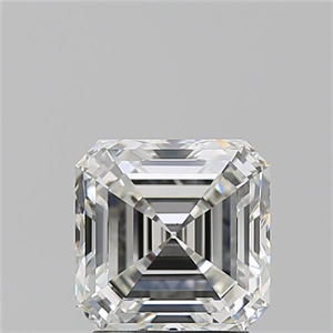 Foto Diamante Natural 2.01 quilates, Asscher , Color H, claridad VS1 y certificado GIA de