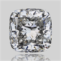 Natural Diamond 0.90 Carats, Cushion with  Cut, F Color, VS2 Clarity and Certified by GIA