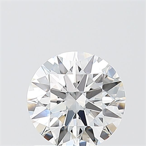 Picture of Lab Grown Diamond 1.09 Carats, Round with Ideal Cut, E Color, VS1 Clarity and Certified by IGI