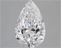 Diamante Natural 2.05 quilates, De pera , Color D, claridad VS1 y certificado GIA
