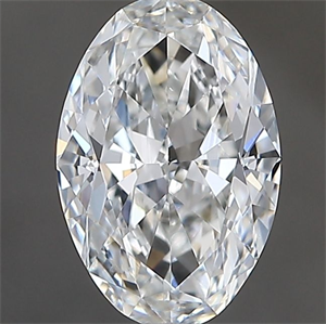 Picture of Natural Diamond 1.01 Carats, Oval with  Cut, F Color, VS1 Clarity and Certified by GIA