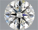 Diamante Natural 0.80 quilates, Redondo , Color J, claridad SI1 y certificado GIA