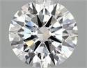 Del inventario de diamantes de laboratorio, 2.09 quilates, Redondo , Color F, claridad VVS2 y certificado IGI