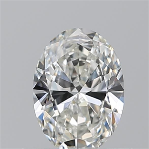 Picture of Natural Diamond 0.50 Carats, Oval with  Cut, G Color, VS2 Clarity and Certified by GIA