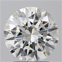 Diamante Natural 2.50 quilates, Redondo , Color J, claridad VVS2 y certificado GIA