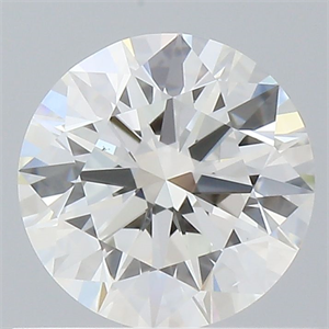 Picture of Natural Diamond 0.70 Carats, Round with Excellent Cut, H Color, VS1 Clarity and Certified by GIA