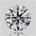 Natural Diamond 0.70 Carats, Round with Very Good Cut, I Color, VVS1 Clarity and Certified by GIA