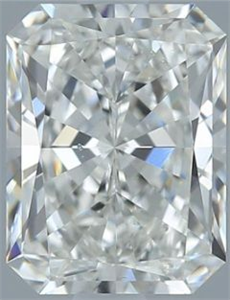 Picture of Natural Diamond 1.58 Carats, Radiant with  Cut, G Color, SI1 Clarity and Certified by GIA