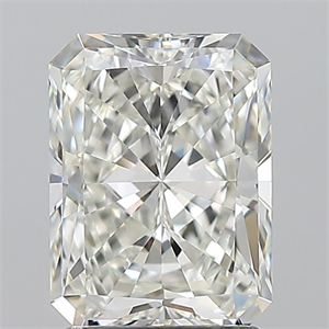 Foto Diamante Natural 2.01 quilates, Radiante , Color H, claridad VVS2 y certificado GIA de
