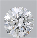 Diamante Natural 1.57 quilates, Redondo , Color H, claridad VVS1 y certificado GIA
