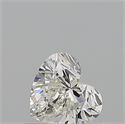 Natural Diamond 0.50 Carats, Heart with  Cut, I Color, VVS2 Clarity and Certified by GIA