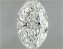 Diamante Natural 0.70 quilates, Ovalado , Color H, claridad VS2 y certificado GIA