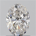 Diamante Natural 1.01 quilates, Ovalado , Color G, claridad VS1 y certificado GIA