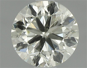 Picture of Natural Diamond 0.90 Carats, Round with Very Good Cut, M Color, SI2 Clarity and Certified by IGI