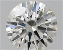 Diamante Natural 0.53 quilates, Redondo , Color I, claridad VVS2 y certificado GIA