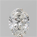Diamante Natural 1.01 quilates, Ovalado , Color G, claridad VVS2 y certificado GIA