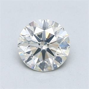 Picture of Natural Diamond 1.00 Carats, Round with Excellent Cut, K Color, I1 Clarity and Certified by GIA