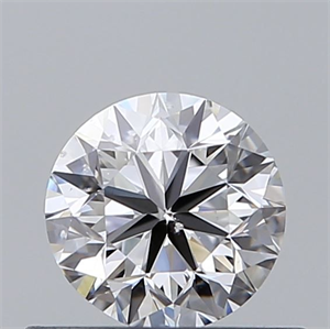 Foto Diamante Natural 0.51 quilates, Redondo , Color D, claridad SI1 y certificado GIA de