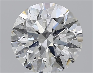 Foto Diamante Natural 2.10 quilates, Redondo , Color H, claridad SI2 y certificado GIA de