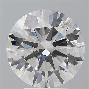 Picture of Lab Grown Diamond 4.60 Carats, Round with Ideal Cut, E Color, VS1 Clarity and Certified by IGI