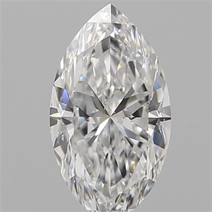 Picture of Natural Diamond 0.18 Carats, Marquise with  Cut, F Color, SI2 Clarity and Certified by GIA